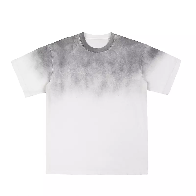 Warum ist das locker gewaschene Herren-T-Shirt aus Baumwolle mit Farbverlauf von GOODTEX die perfekte Wahl für moderne Männer?