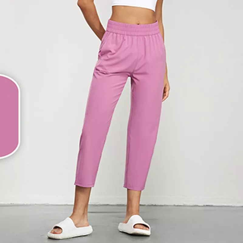 High-Waist Sun-Protection Quick-Dry Yoga Pants