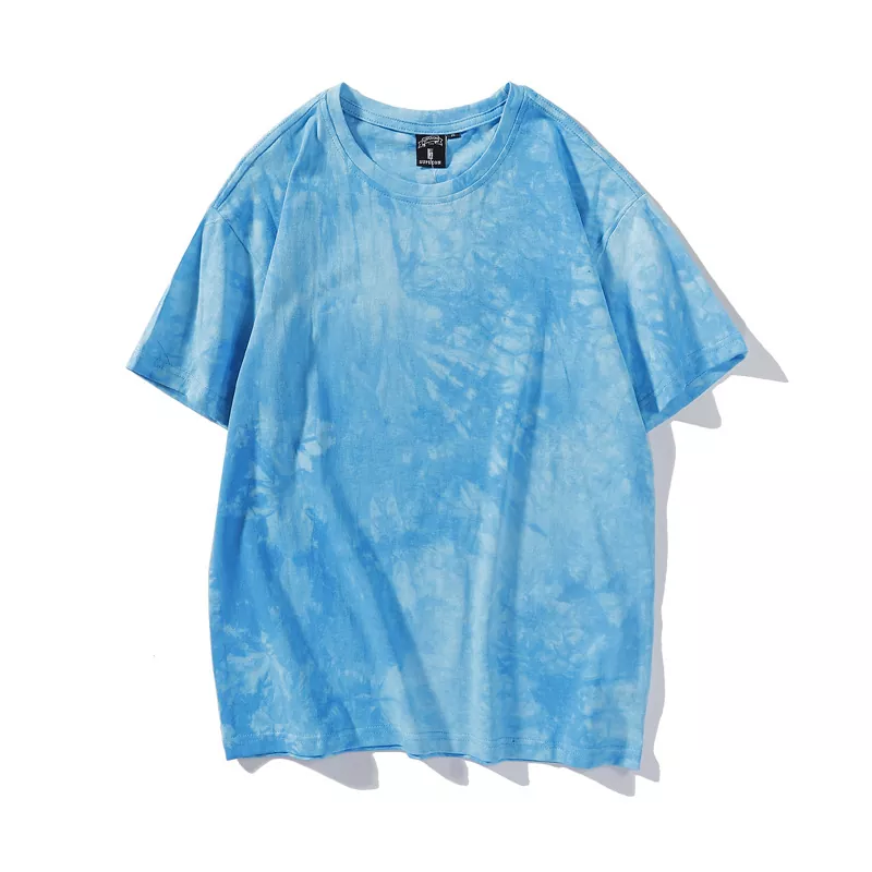 Loose Tie Dye Cotton Women's T-Shirt
