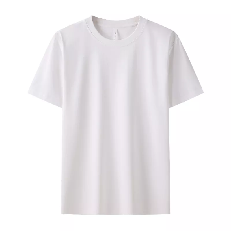 Summer Cool Sensation Herren-T-Shirt aus merzerisierter Baumwolle mit Rundhalsausschnitt